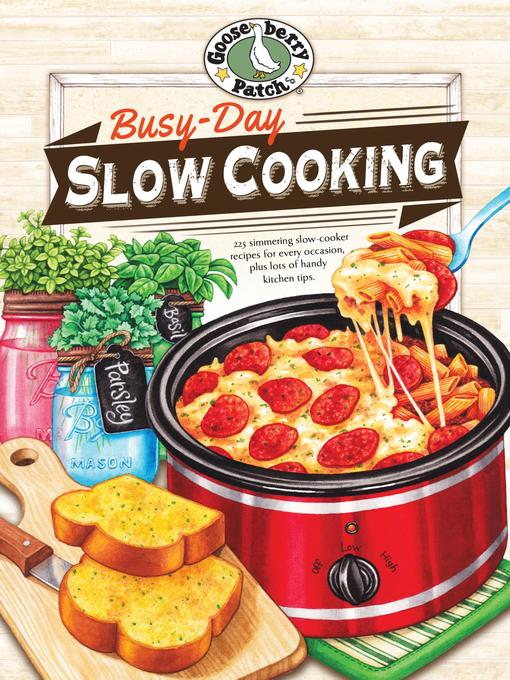 Cover image for Busy-Day Slow Cooking Cookbook